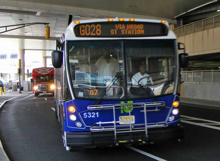 NJ Transit NABI 416 Go Bus 5321